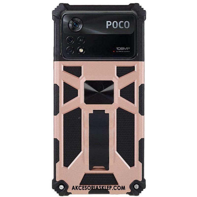 Etui do Poco X4 Pro 5G Dwukolorowe Wyjmowane Wsparcie