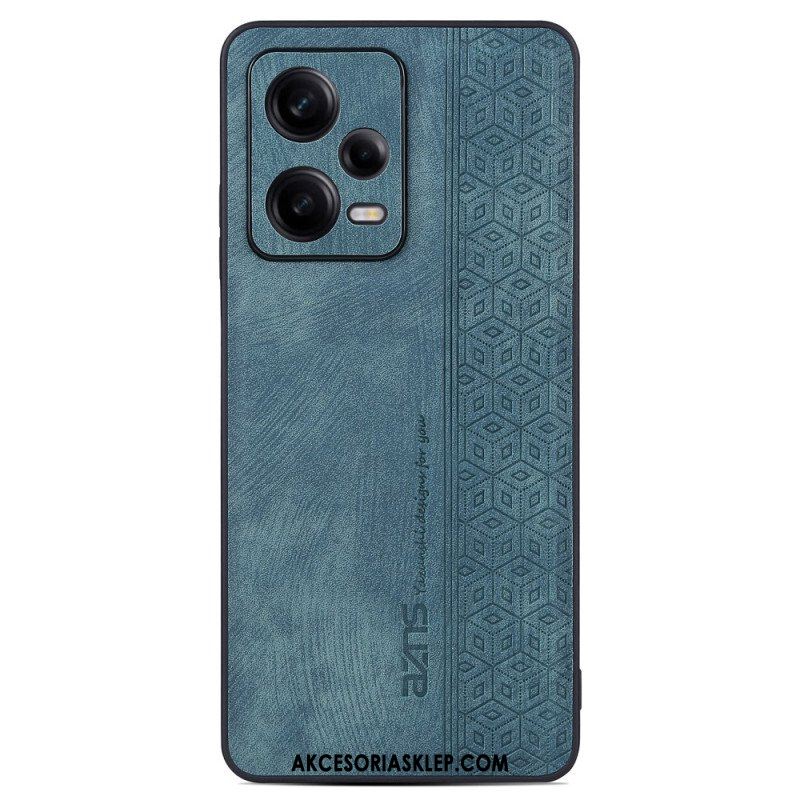 Etui do Poco X5 Pro 5G Efekt Skóry Azns