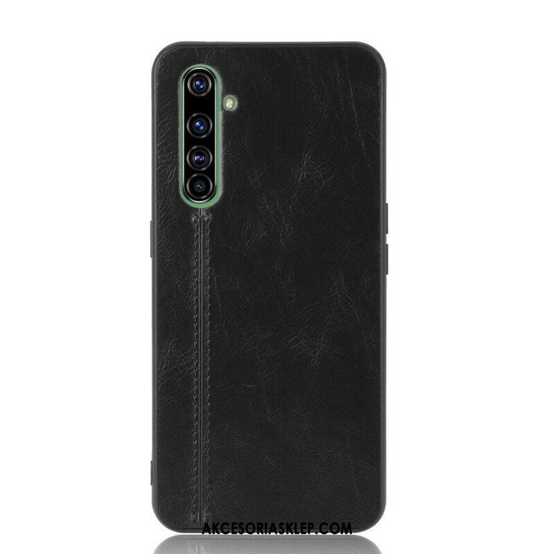 Etui do Realme X50 Pro Stylowe Skórzane Szwy