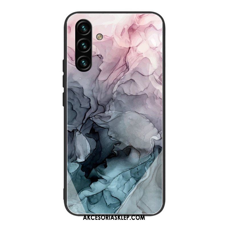 Etui do Samsung Galaxy A13 5G / A04s Marmurowe Szkło Hartowane