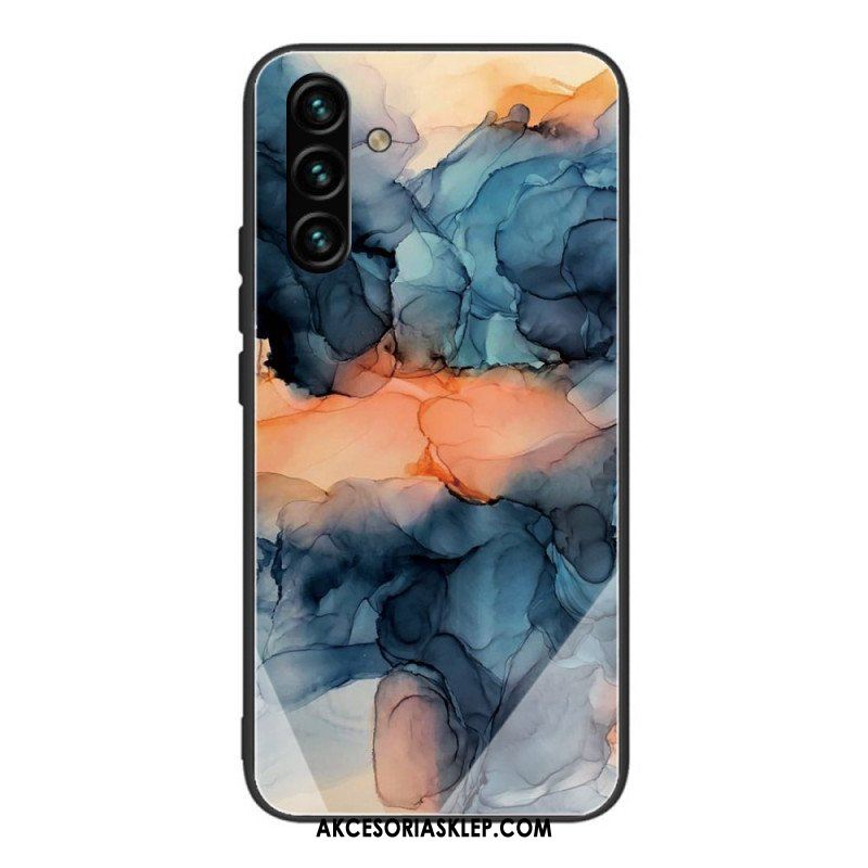 Etui do Samsung Galaxy A13 5G / A04s Marmurowe Szkło Hartowane