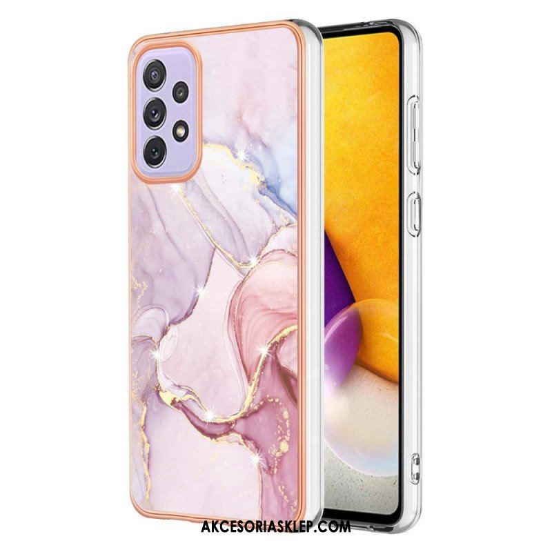 Etui do Samsung Galaxy A13 Silikonowy Elastyczny Marmur