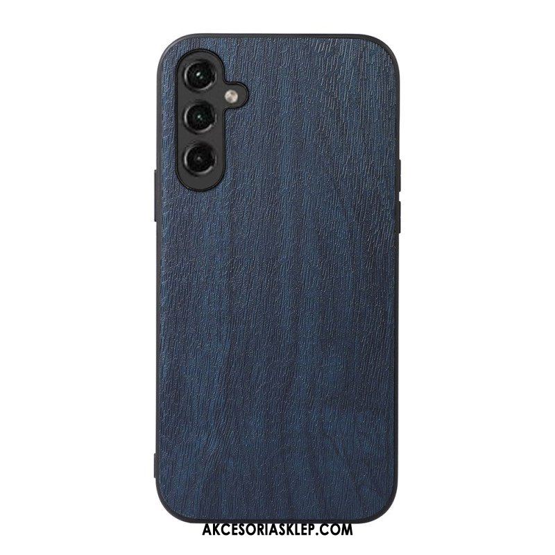 Etui do Samsung Galaxy A14 / A14 5G Efekt Drewna Ze Sztucznej Skóry