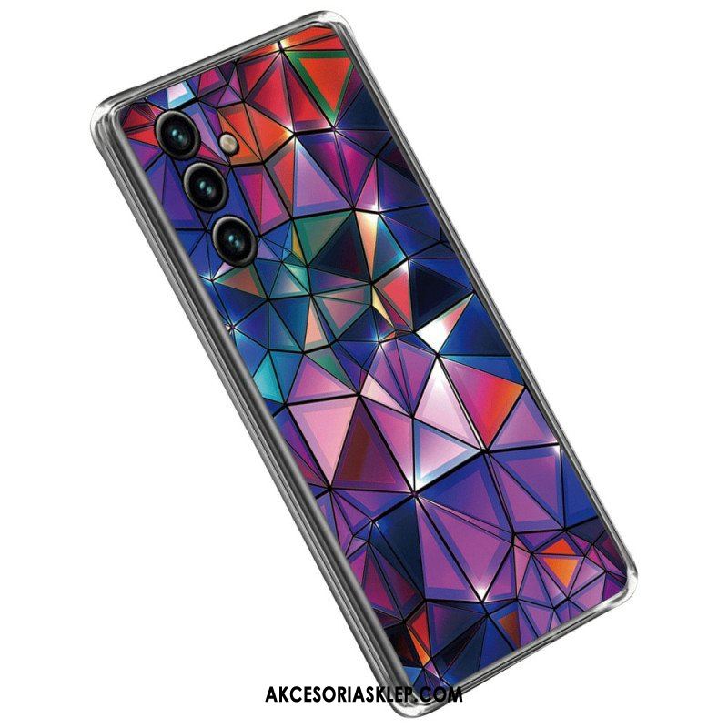 Etui do Samsung Galaxy A14 / A14 5G Elastyczna Geometria