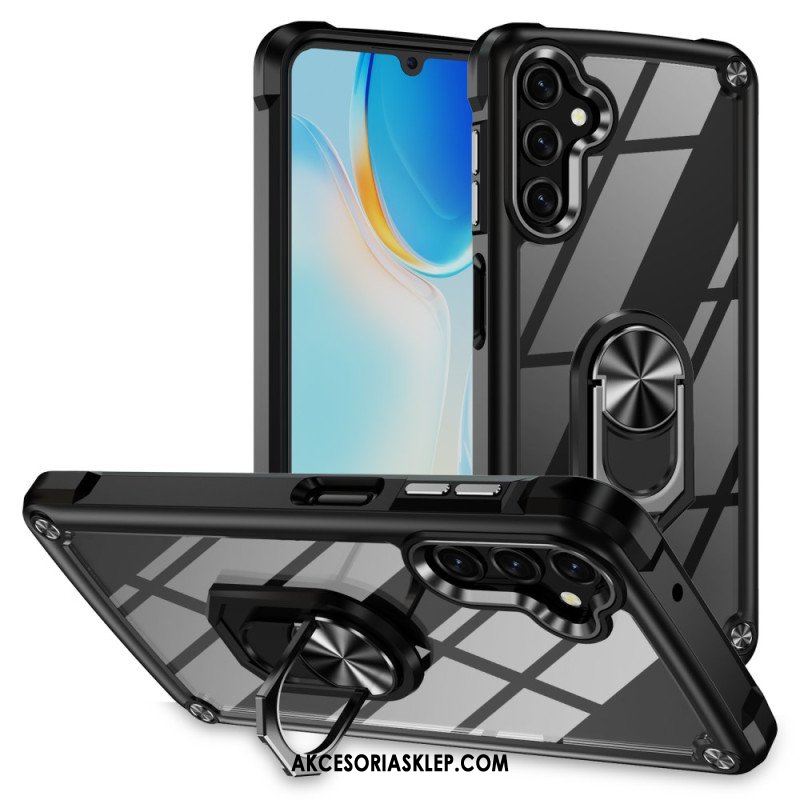 Etui do Samsung Galaxy A14 / A14 5G Metalowy Wspornik Pierścienia