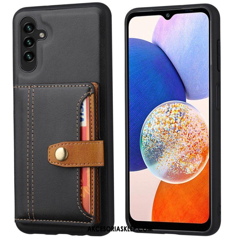 Etui do Samsung Galaxy A14 / A14 5G Pasek Podtrzymujący Posiadacza Karty