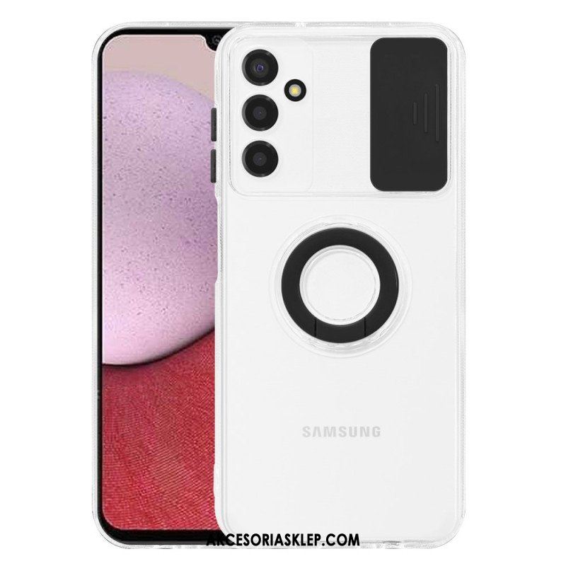 Etui do Samsung Galaxy A14 / A14 5G Przezroczysty Z Pierścieniem Podtrzymującym