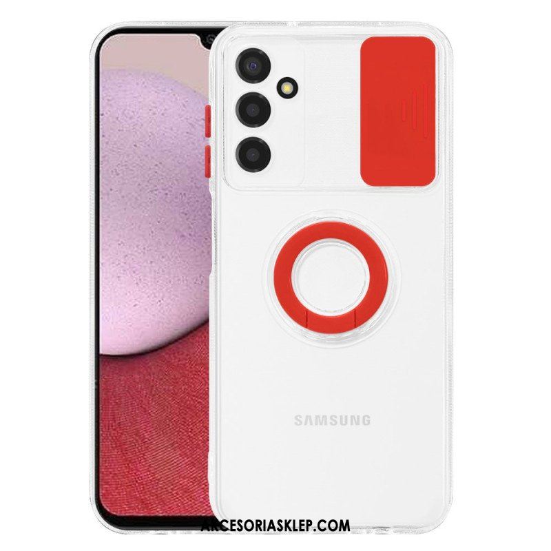 Etui do Samsung Galaxy A14 / A14 5G Przezroczysty Z Pierścieniem Podtrzymującym