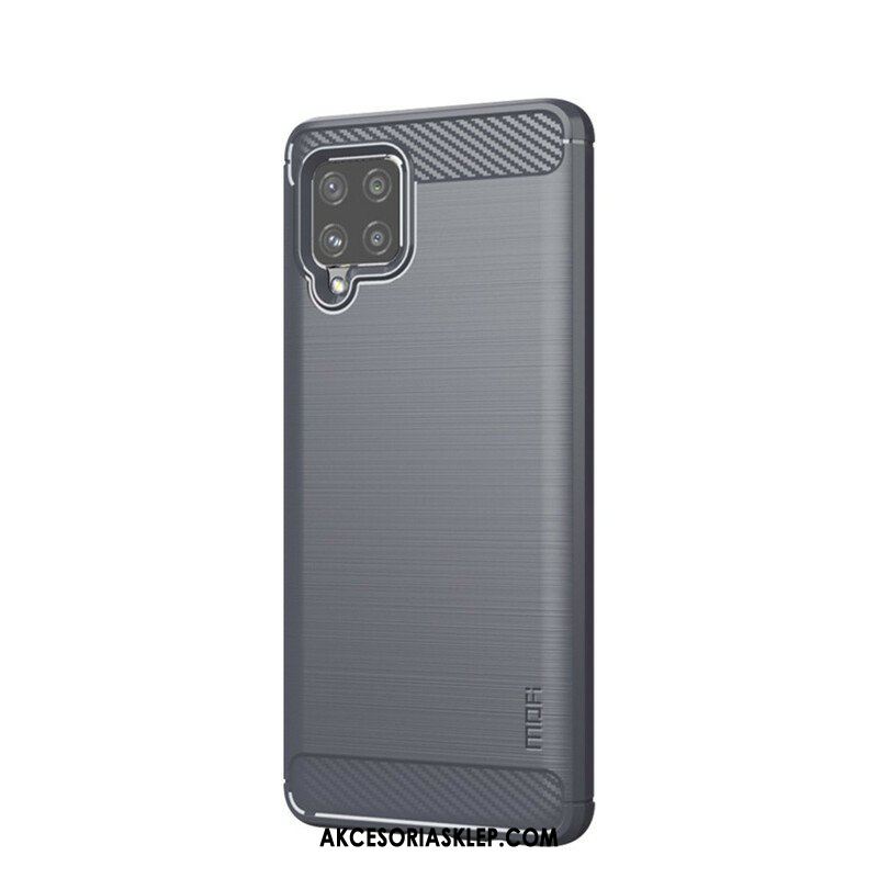 Etui do Samsung Galaxy A42 5G Szczotkowane Włókno Węglowe Mofi