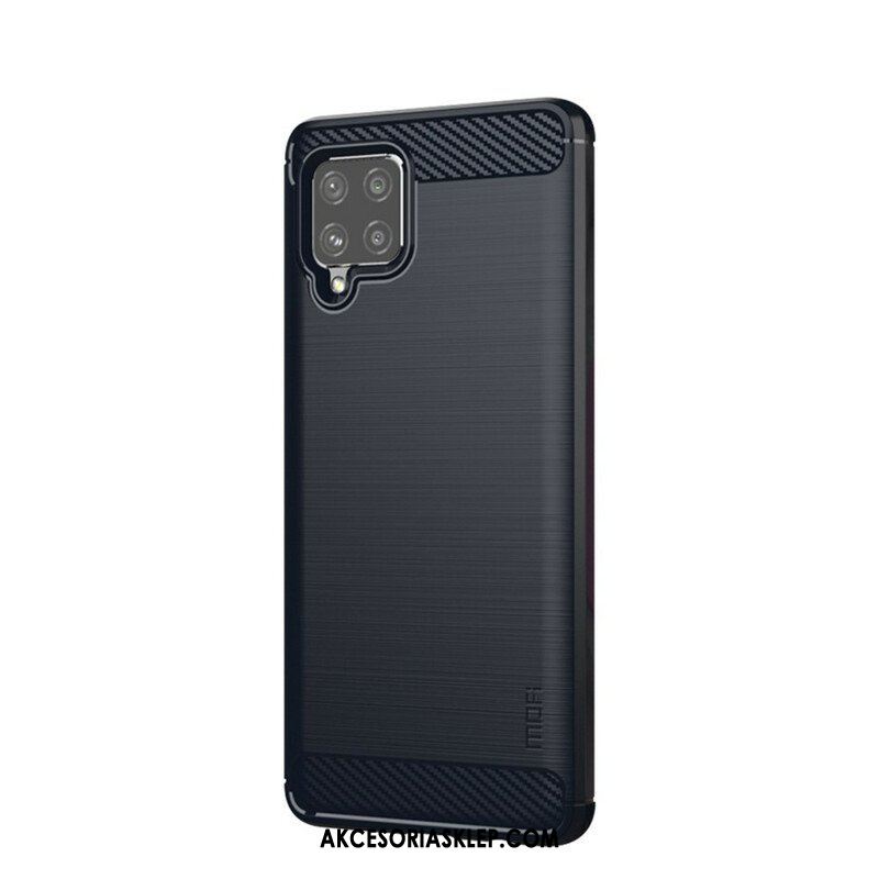 Etui do Samsung Galaxy A42 5G Szczotkowane Włókno Węglowe Mofi