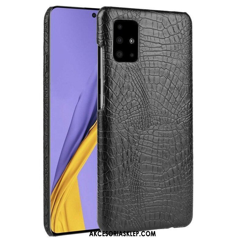 Etui do Samsung Galaxy A51 5G Efekt Skóry Krokodyla