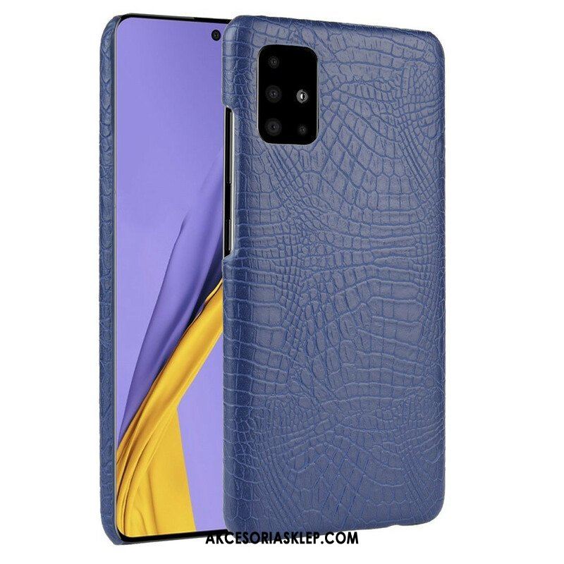 Etui do Samsung Galaxy A51 5G Efekt Skóry Krokodyla