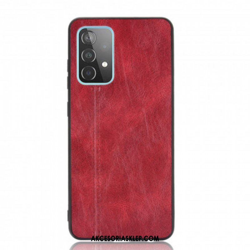 Etui do Samsung Galaxy A52 4G / A52 5G / A52s 5G Skórzany Efekt Couture