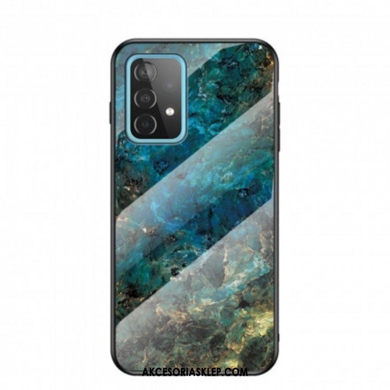 Etui do Samsung Galaxy A52 4G / A52 5G / A52s 5G Szkło Hartowane W Kolorach Marmuru