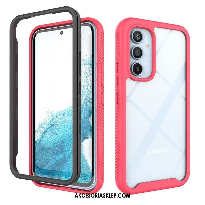 Etui do Samsung Galaxy A54 5G Hybrydowe Krawędzie Silikonowe