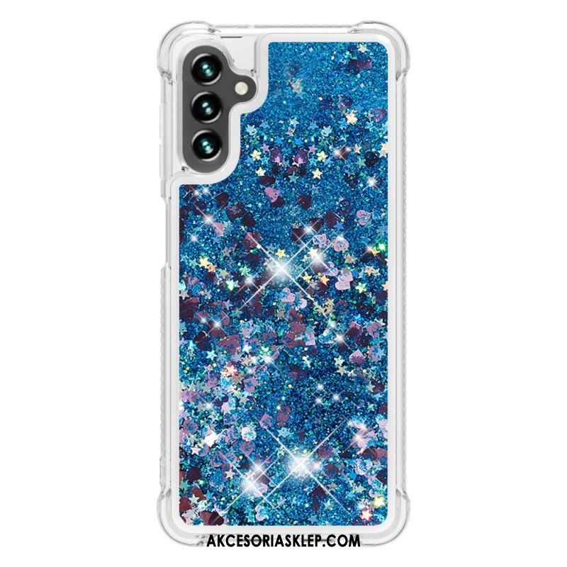 Etui do Samsung Galaxy A54 5G Pragnienia Cekiny