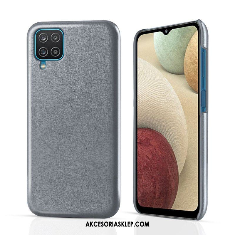 Etui do Samsung Galaxy M12 / A12 Efekt Skóry Ksq