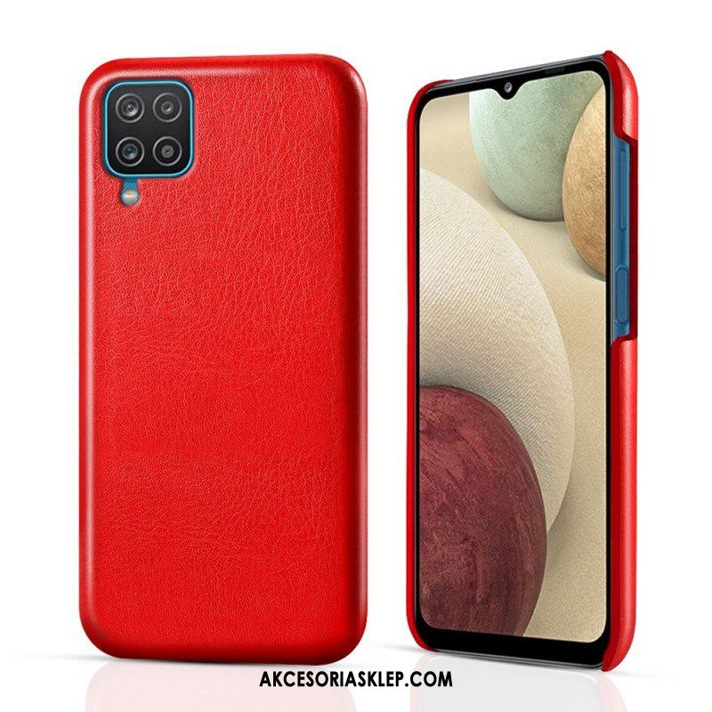 Etui do Samsung Galaxy M12 / A12 Efekt Skóry Ksq