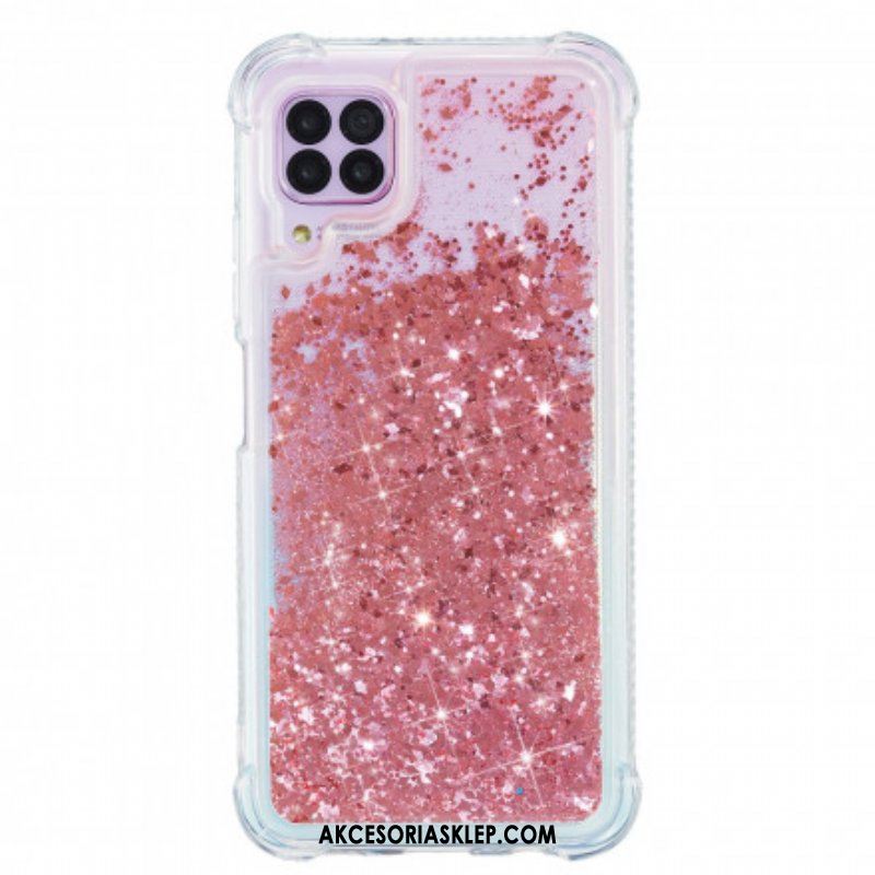 Etui do Samsung Galaxy M12 / A12 Pragnienia Cekiny