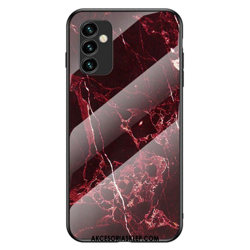 Etui do Samsung Galaxy M23 5G Szkło Hartowane W Kolorach Marmuru