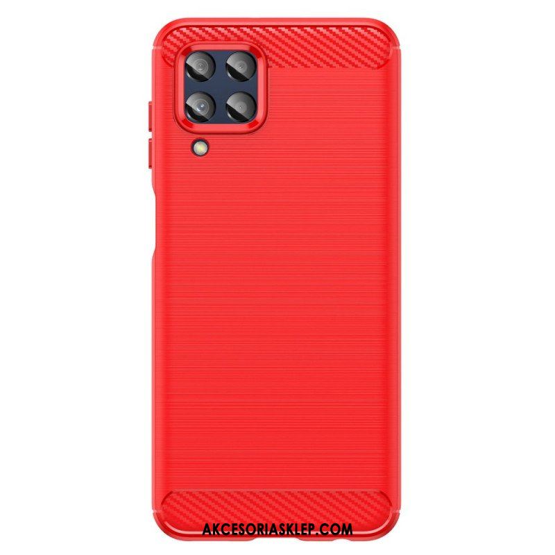 Etui do Samsung Galaxy M33 5G Szczotkowane Włókno Węglowe