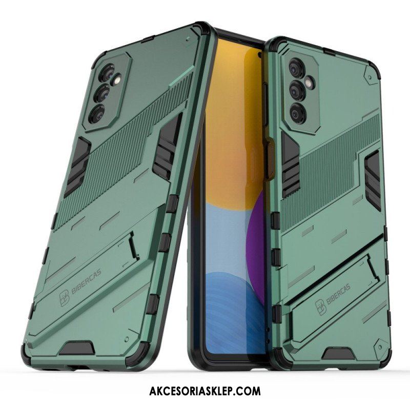 Etui do Samsung Galaxy M52 5G Zdejmowany Stojak W Dwóch Pozycjach Bez Użycia Rąk