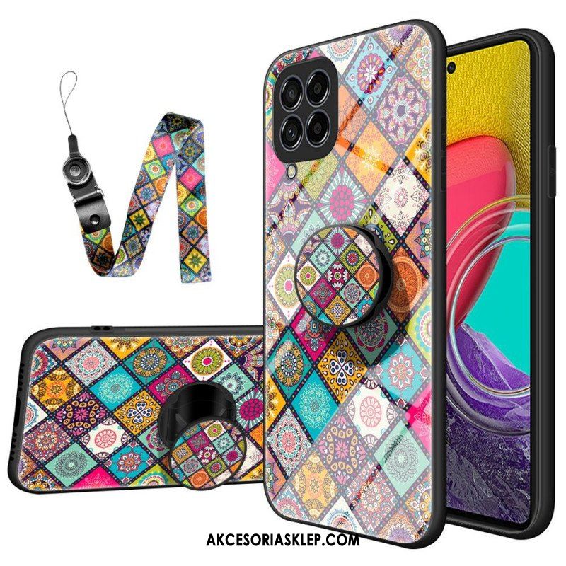 Etui do Samsung Galaxy M53 5G Coś Pozszywanego Z Kawałków