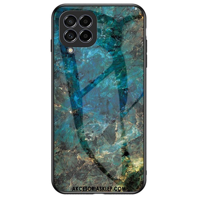 Etui do Samsung Galaxy M53 5G Marmurowe Szkło Hartowane