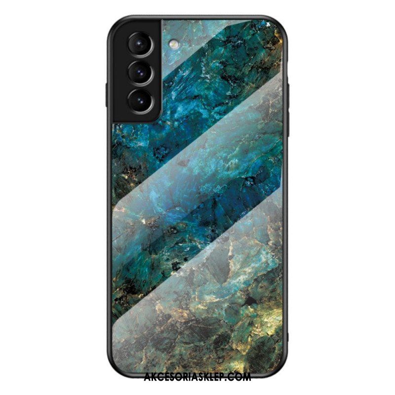 Etui do Samsung Galaxy S22 Plus 5G Szkło Hartowane W Kolorach Marmuru