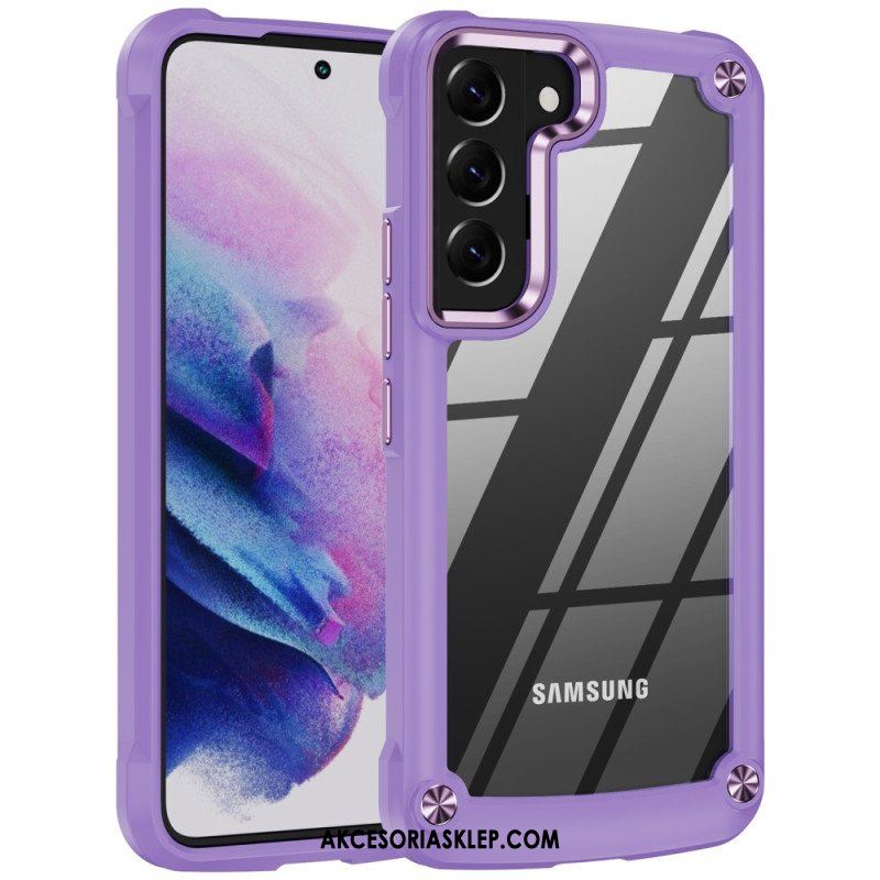 Etui do Samsung Galaxy S23 Plus 5G Hybryda Ze Stopem Aluminium