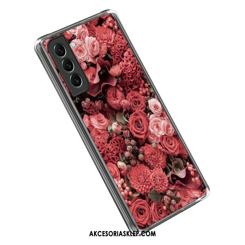 Etui do Samsung Galaxy S23 Ultra 5G Kwiaty Kwiaty