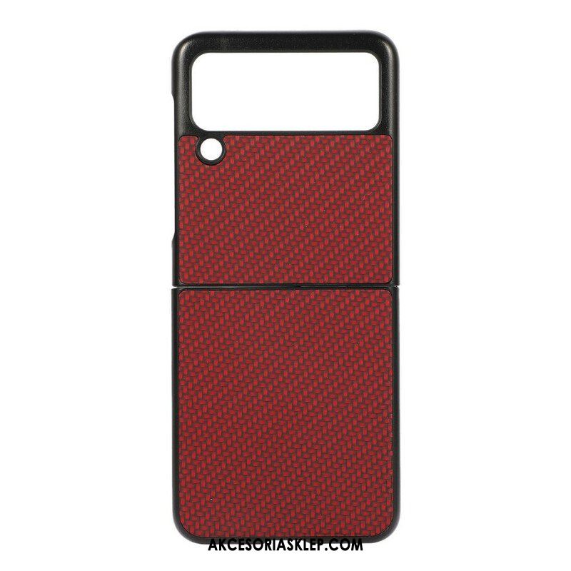 Etui do Samsung Galaxy Z Flip 3 5G Etui Folio Włókno Węglowe