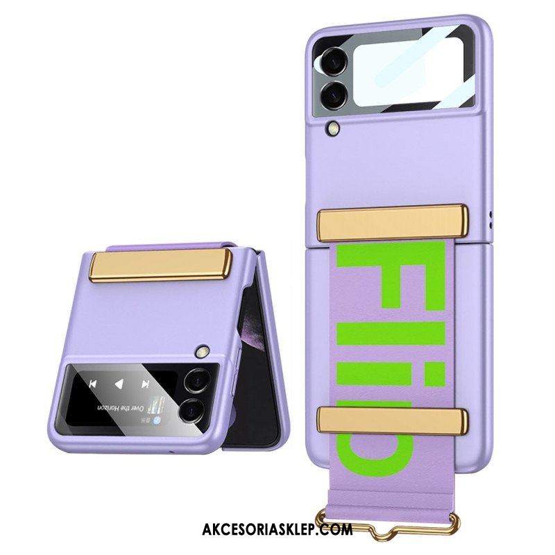 Etui do Samsung Galaxy Z Flip 4 Etui Folio Pasek I Folia Gkk