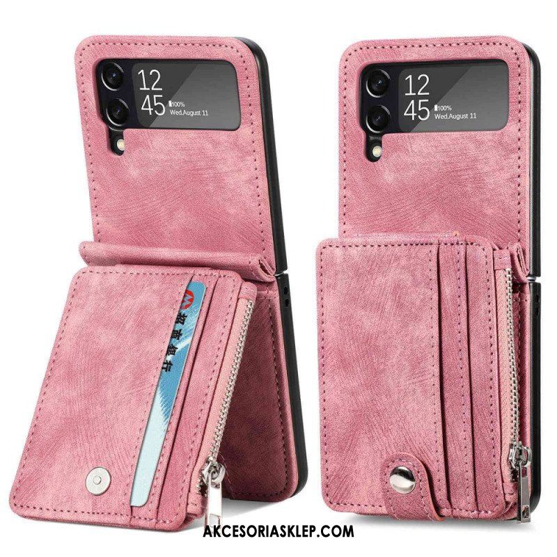 Etui do Samsung Galaxy Z Flip 4 Etui Folio Posiadacz Karty / Portmonetka