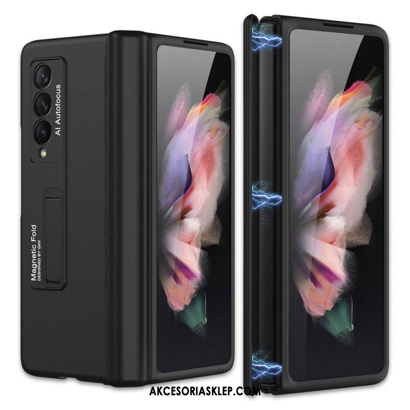 Etui do Samsung Galaxy Z Fold 3 5G Sztywny Plastikowy Wspornik Gkk