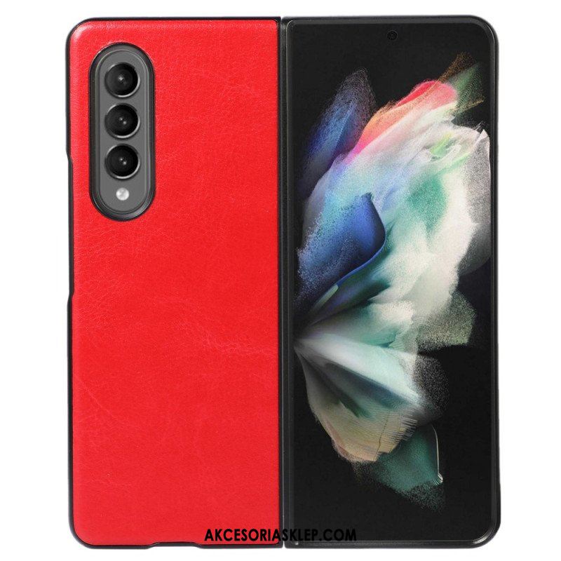 Etui do Samsung Galaxy Z Fold 4 Biznesowy Klasyk