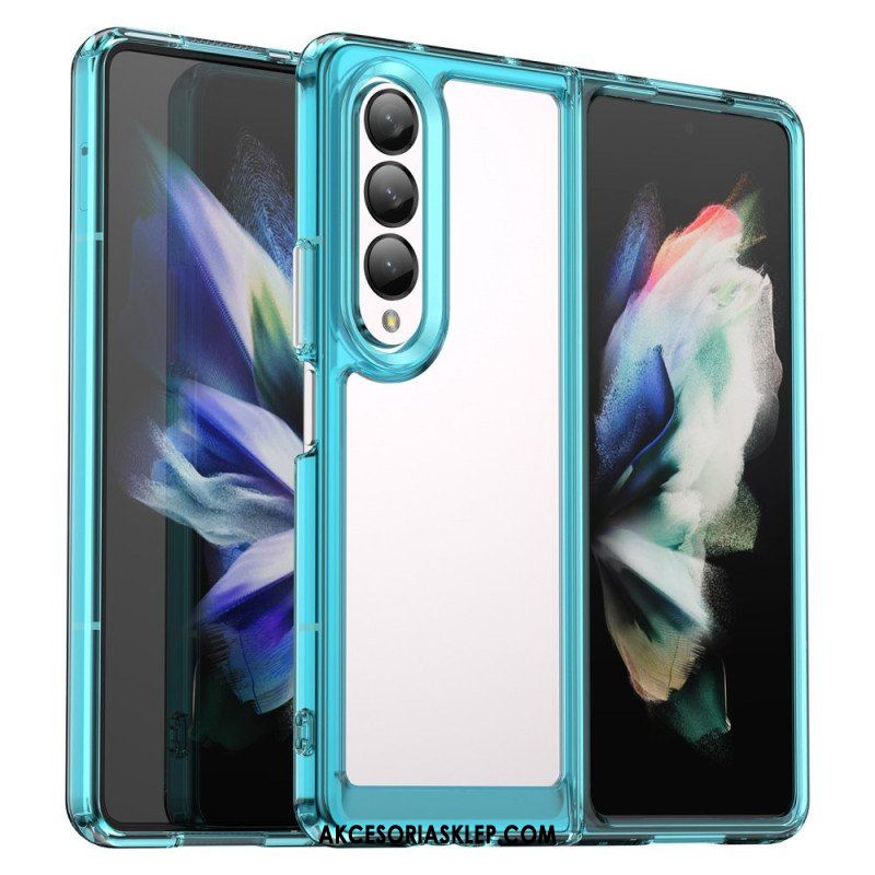 Etui do Samsung Galaxy Z Fold 4 Kolor Tworzywa Sztucznego