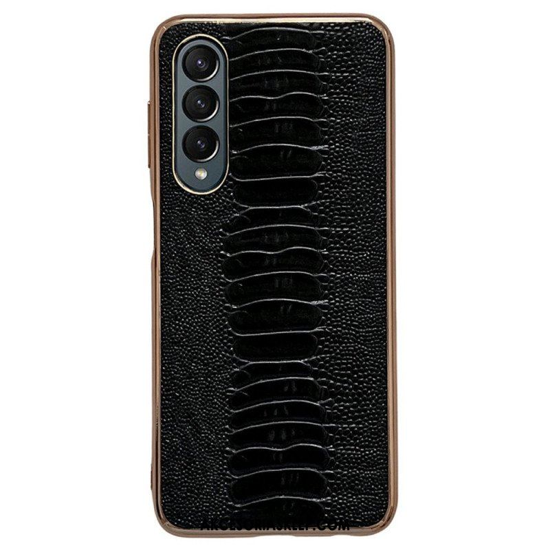 Etui do Samsung Galaxy Z Fold 4 Linia Croco