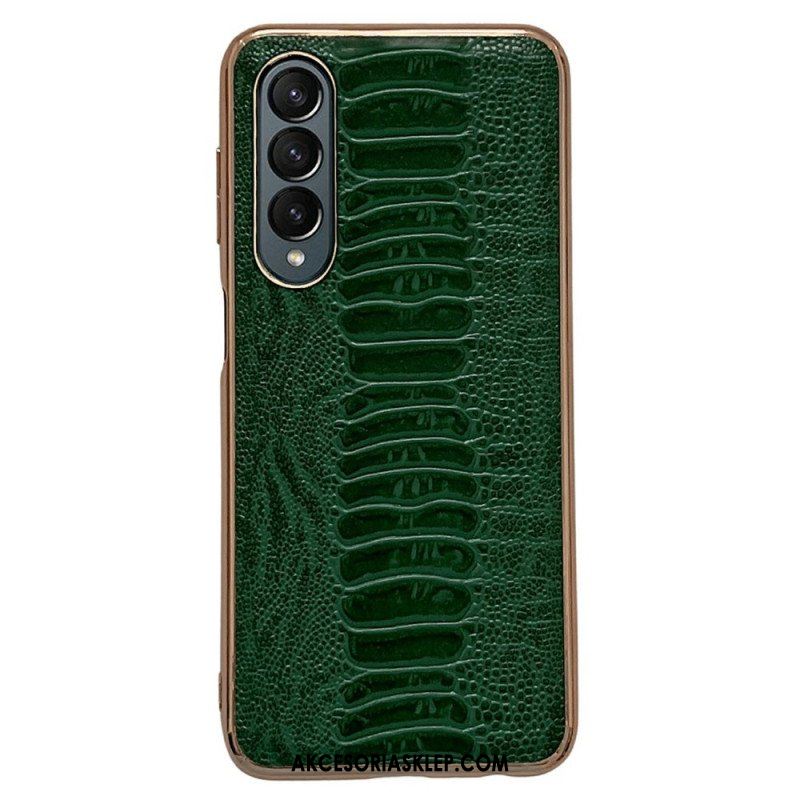 Etui do Samsung Galaxy Z Fold 4 Linia Croco