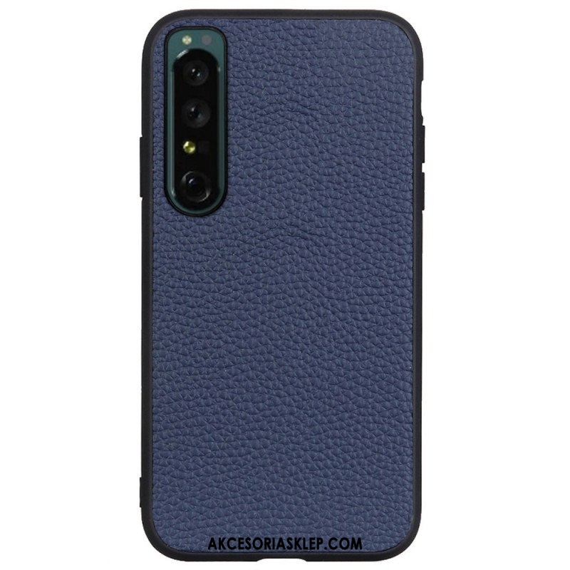 Etui do Sony Xperia 1 IV Hybrydowa Skóra Naturalna