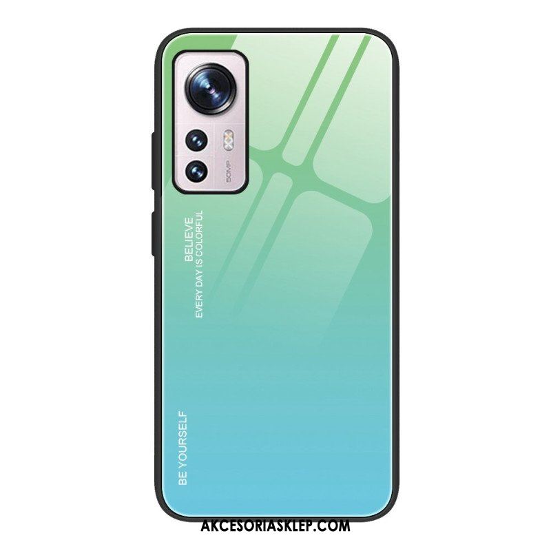 Etui do Xiaomi 12 / 12X Szkło Hartowane Bądź Sobą