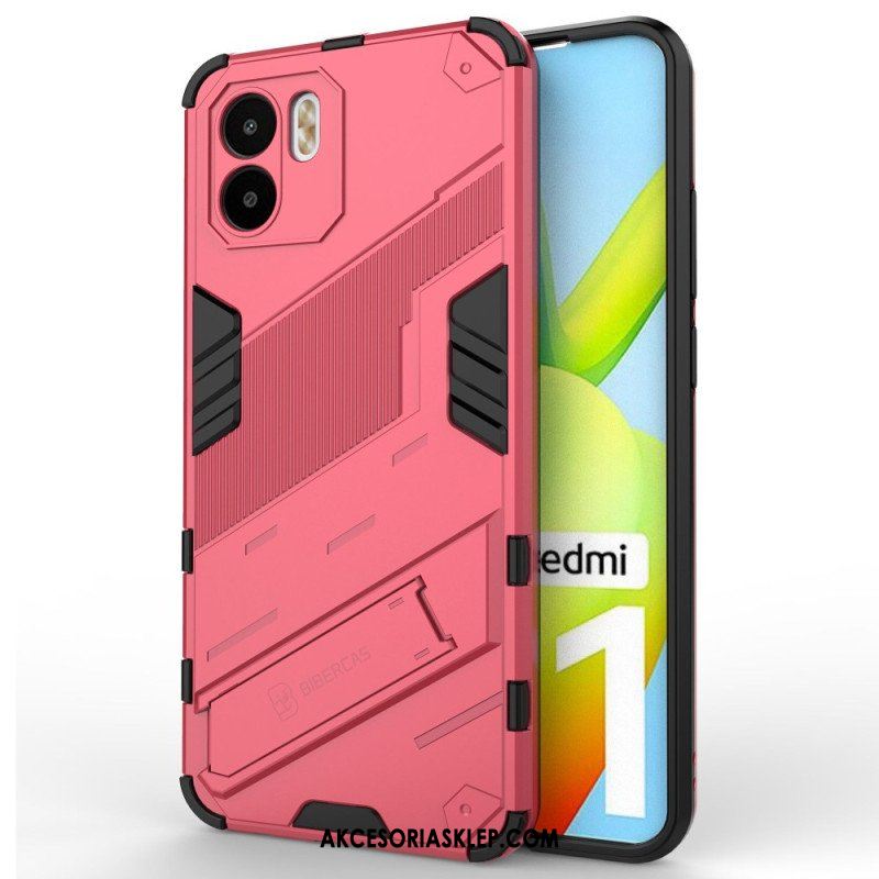 Etui do Xiaomi Redmi A1 Zdejmowany Stojak W Dwóch Pozycjach Bez Użycia Rąk