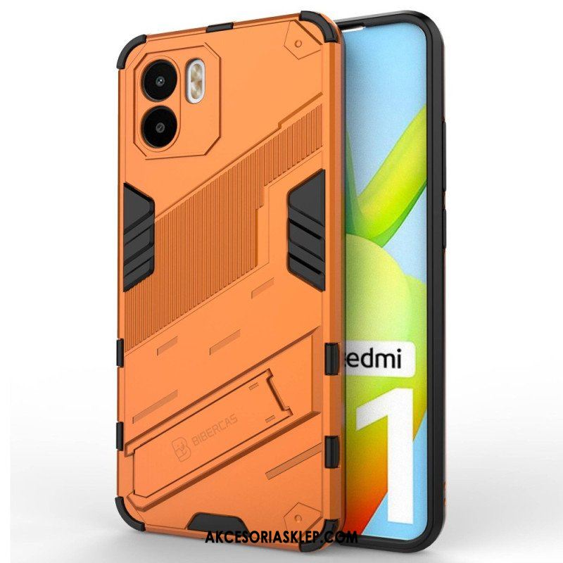 Etui do Xiaomi Redmi A1 Zdejmowany Stojak W Dwóch Pozycjach Bez Użycia Rąk