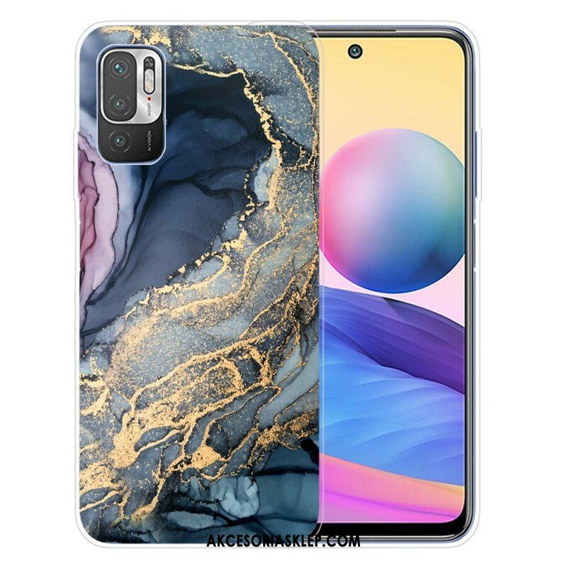 Etui do Xiaomi Redmi Note 10 5G Kolorowy Marmur