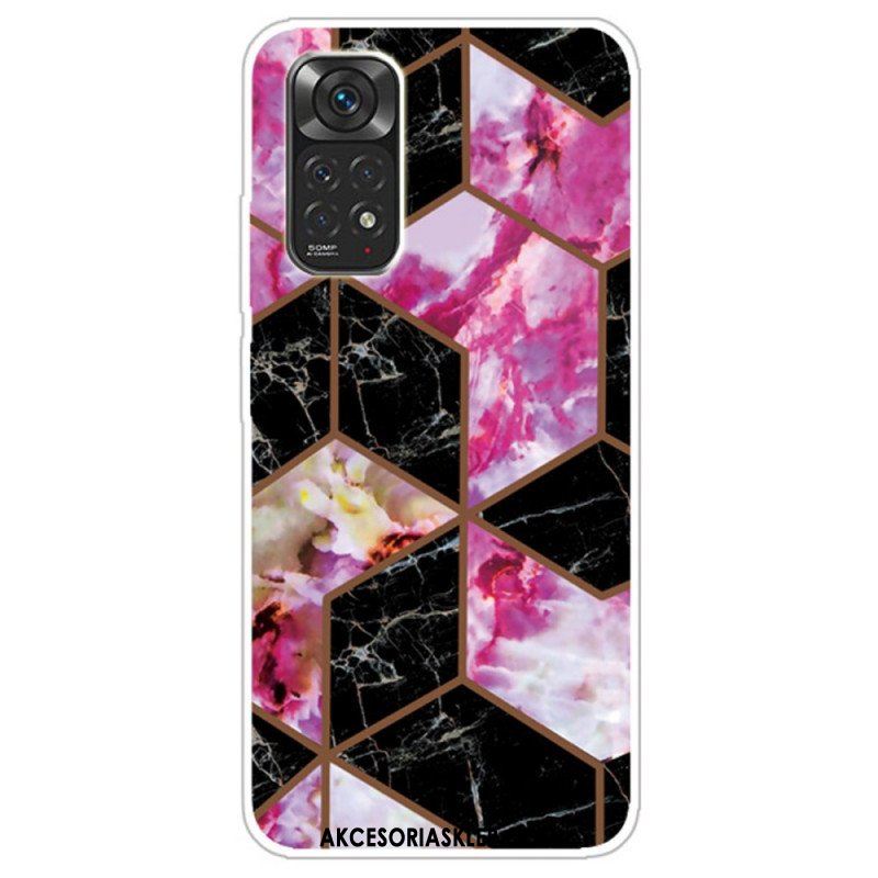 Etui do Xiaomi Redmi Note 11 / 11S Geometria Marmuru