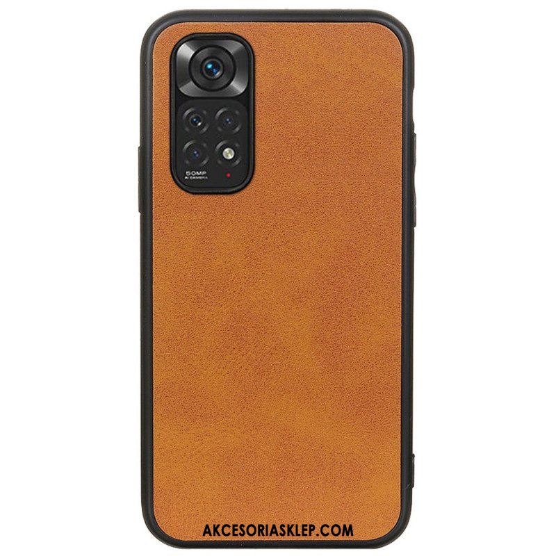 Etui do Xiaomi Redmi Note 11 / 11S Stylizacja Skóry