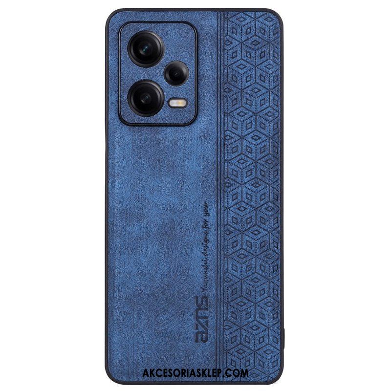 Etui do Xiaomi Redmi Note 12 Pro Plus Efekt Skóry Azns