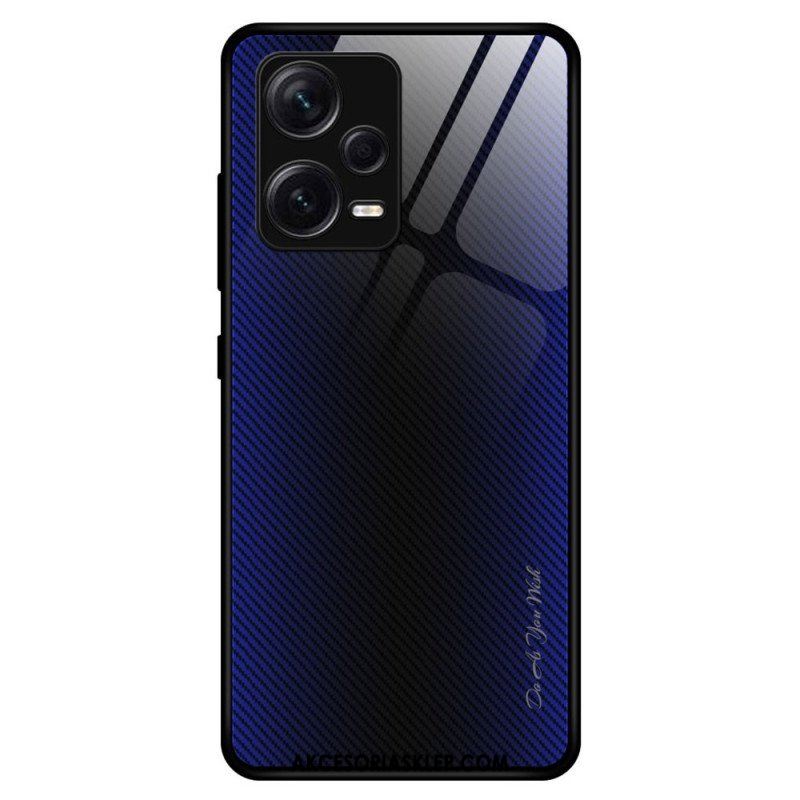 Etui do Xiaomi Redmi Note 12 Pro Plus Szkło Hartowane Z Włókna Węglowego