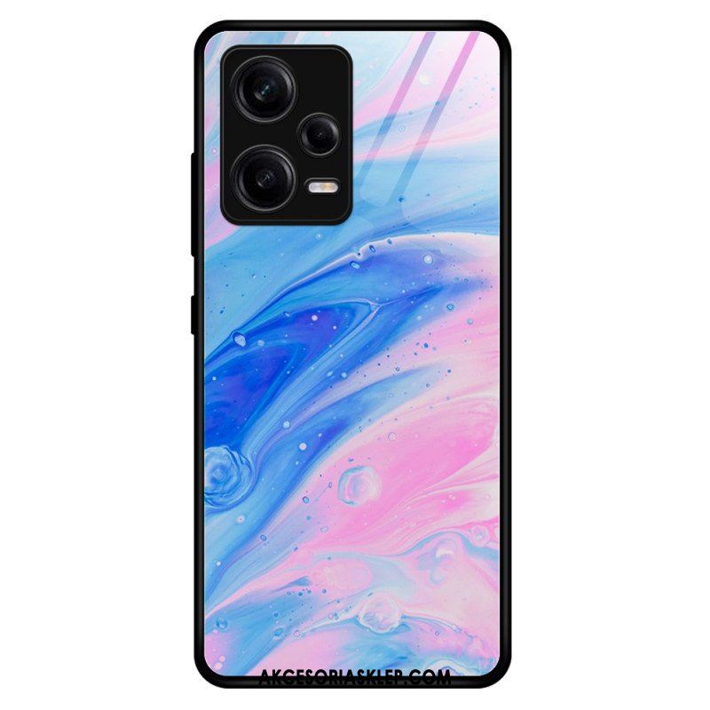 Etui do Xiaomi Redmi Note 12 Pro Szkło Hartowane W Kolorach Marmuru