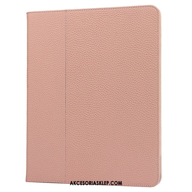 Etui do iPad Pro 12.9" (2022) Prawdziwa Skóra Litchi